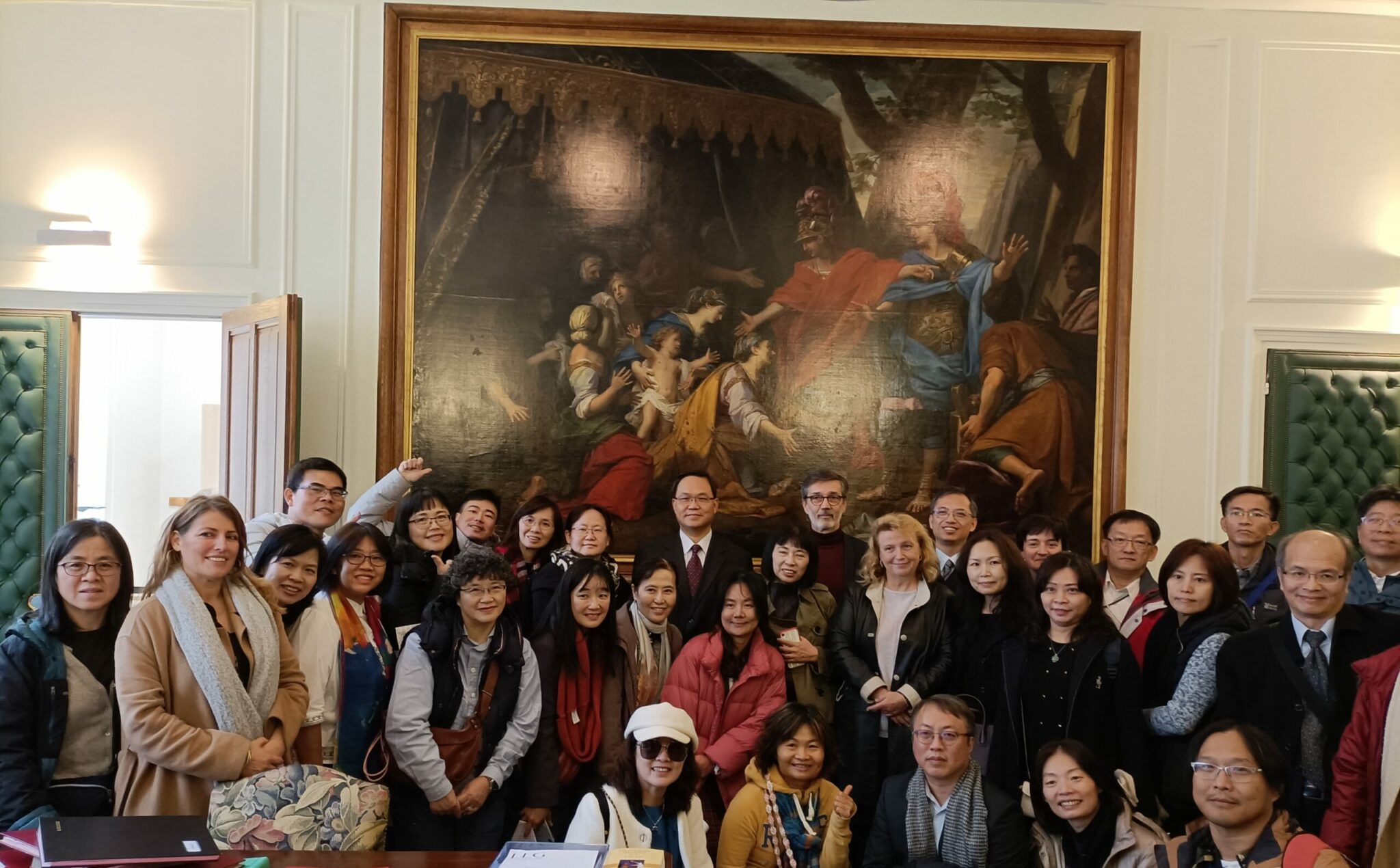 Accueil d’une délégation taïwanaise